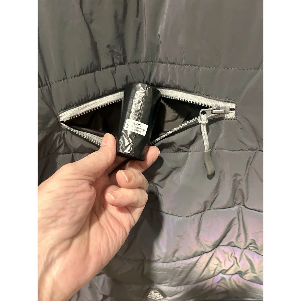 Arcadia Trail Dog Ultra Reflective‎ Sherpa Jacket Grey Sz XX-Large 42