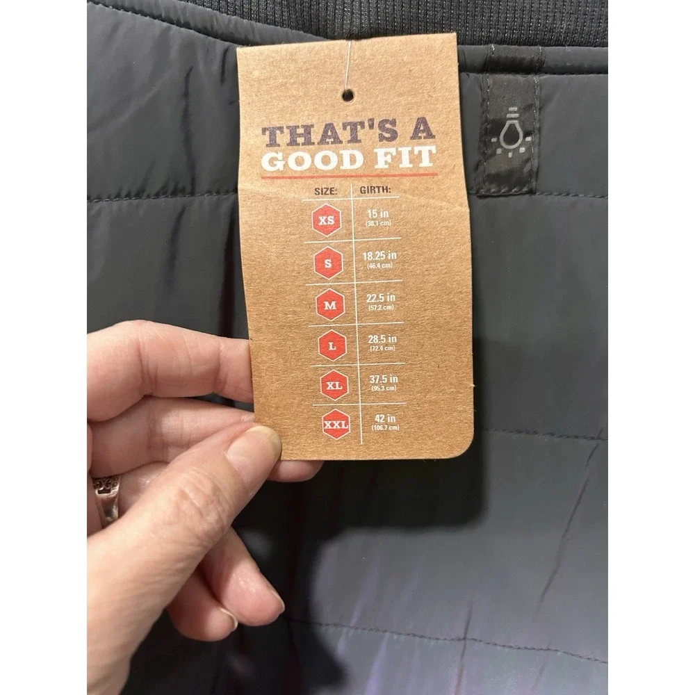 Arcadia Trail Dog Ultra Reflective‎ Sherpa Jacket Grey Sz XX-Large 42