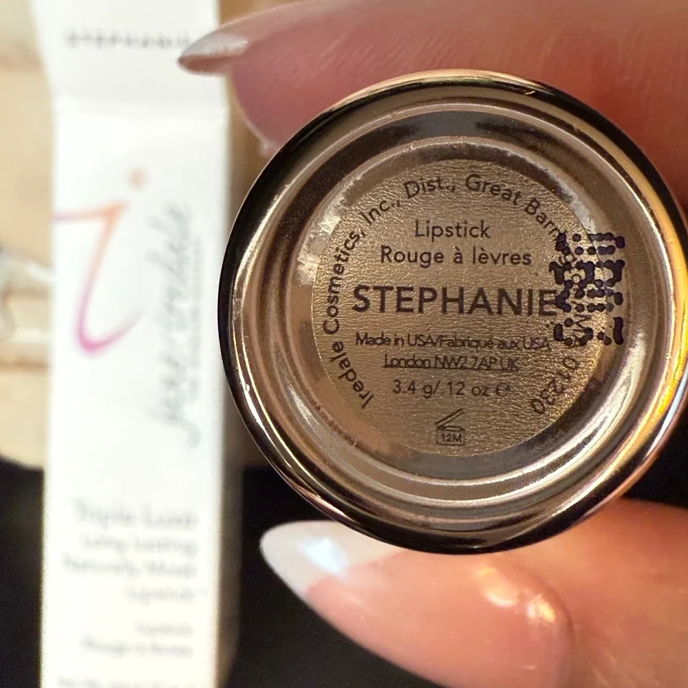 Jane Iredale Triple Luxe Long‎ Lasting Naturally Moist Lipstick Stephanie 0.12oz