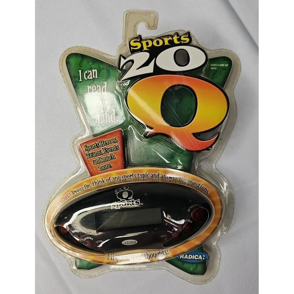 NEW Sports‎ 20 Questions Handheld Electronic Game - A1, 2006 NIP Radica