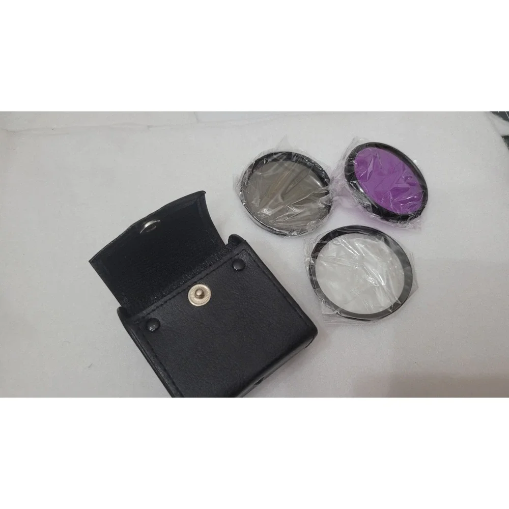 UV+CPL+FLD Lens Filter Set‎ 55mm For Cannon For Sony Lens Digital SLRs New