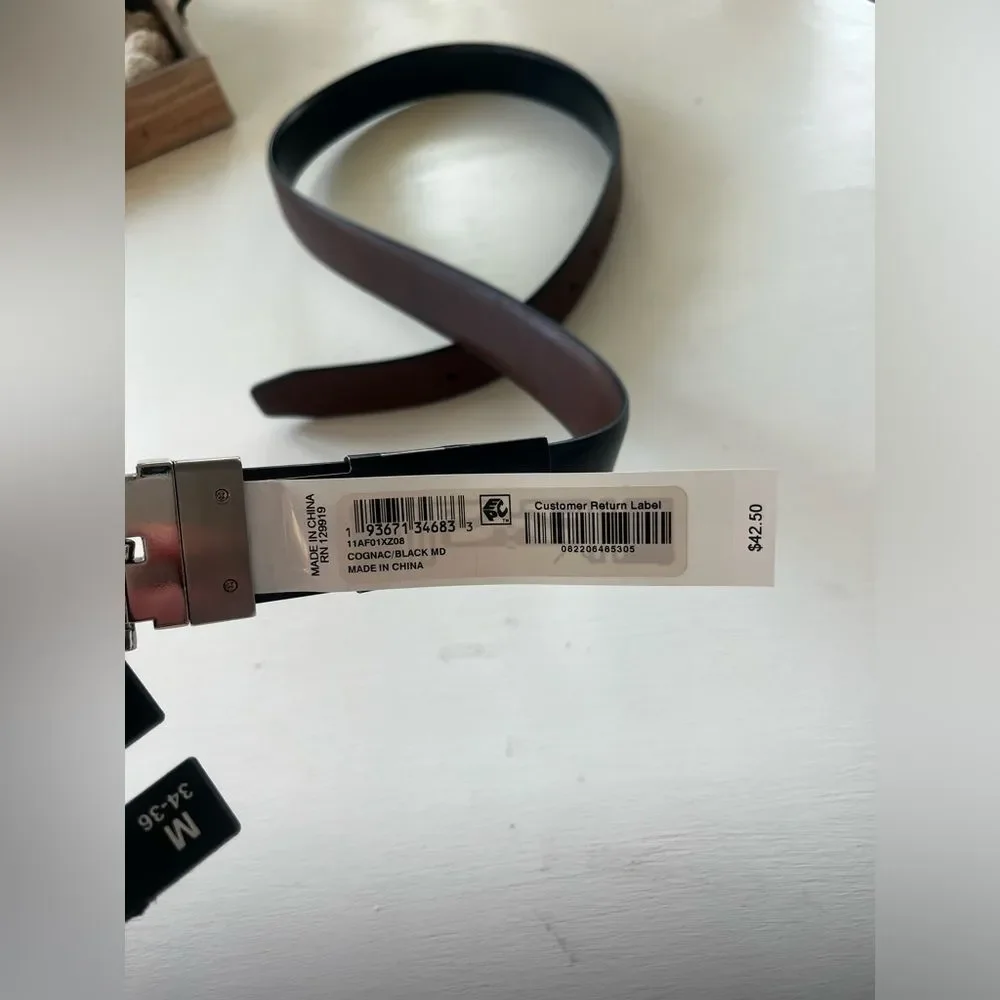 Alfani leather belt