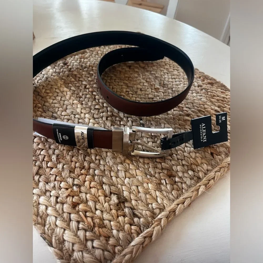 Alfani leather belt