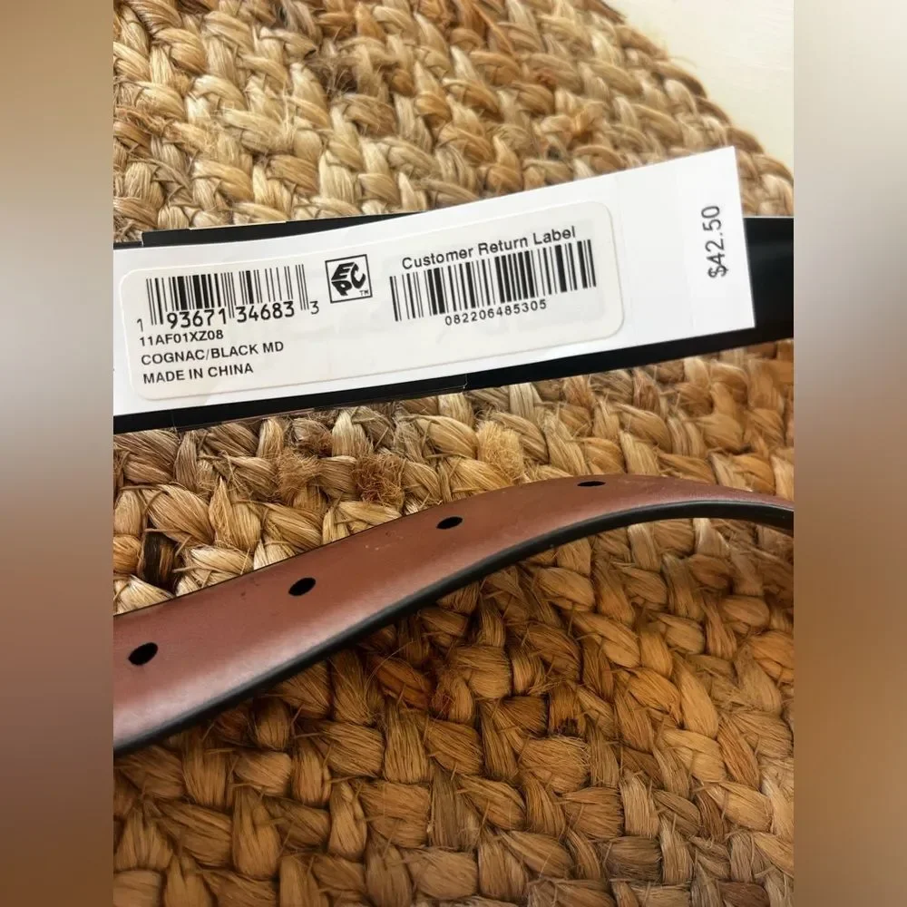 Alfani leather belt