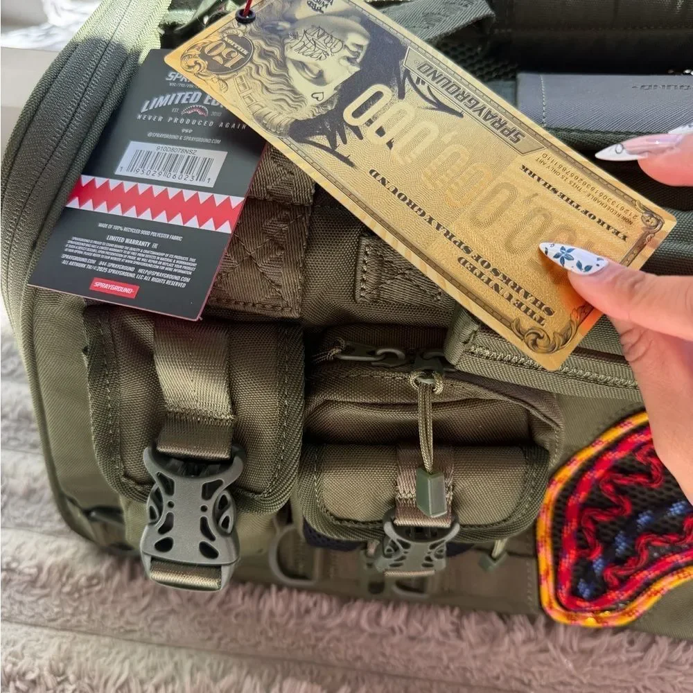 Sprayground stylish olive