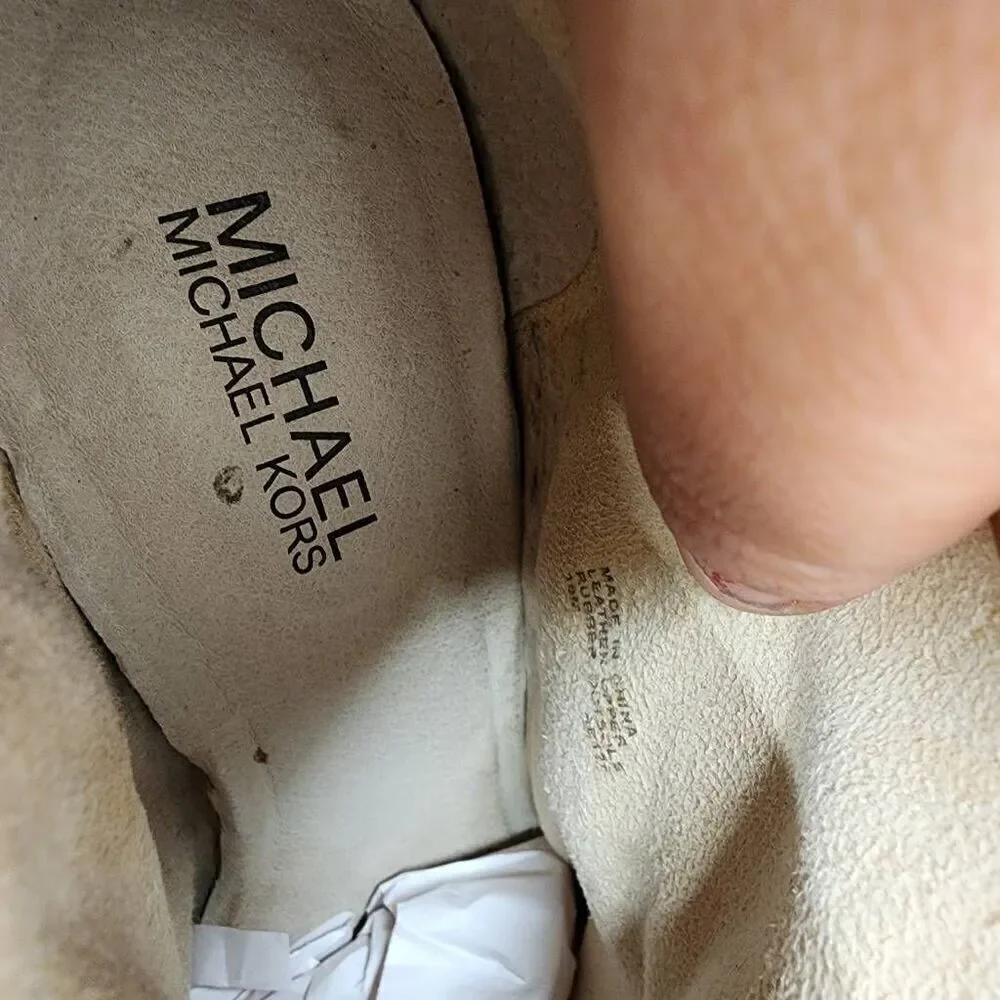 Michael Kors Size 10 Women's Leather Ankle Booties Lesly 5
