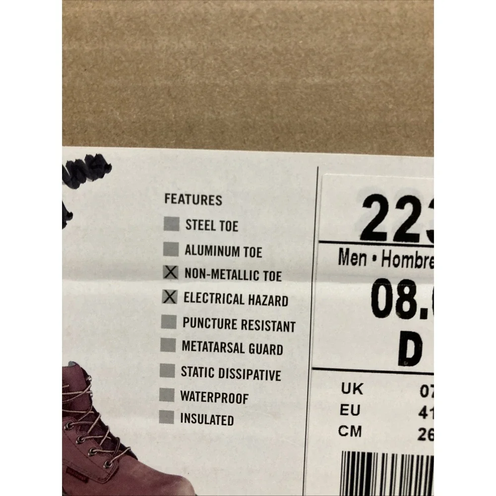 RED WING King Toe Boot 2235 Mens Sz 8 D New 6