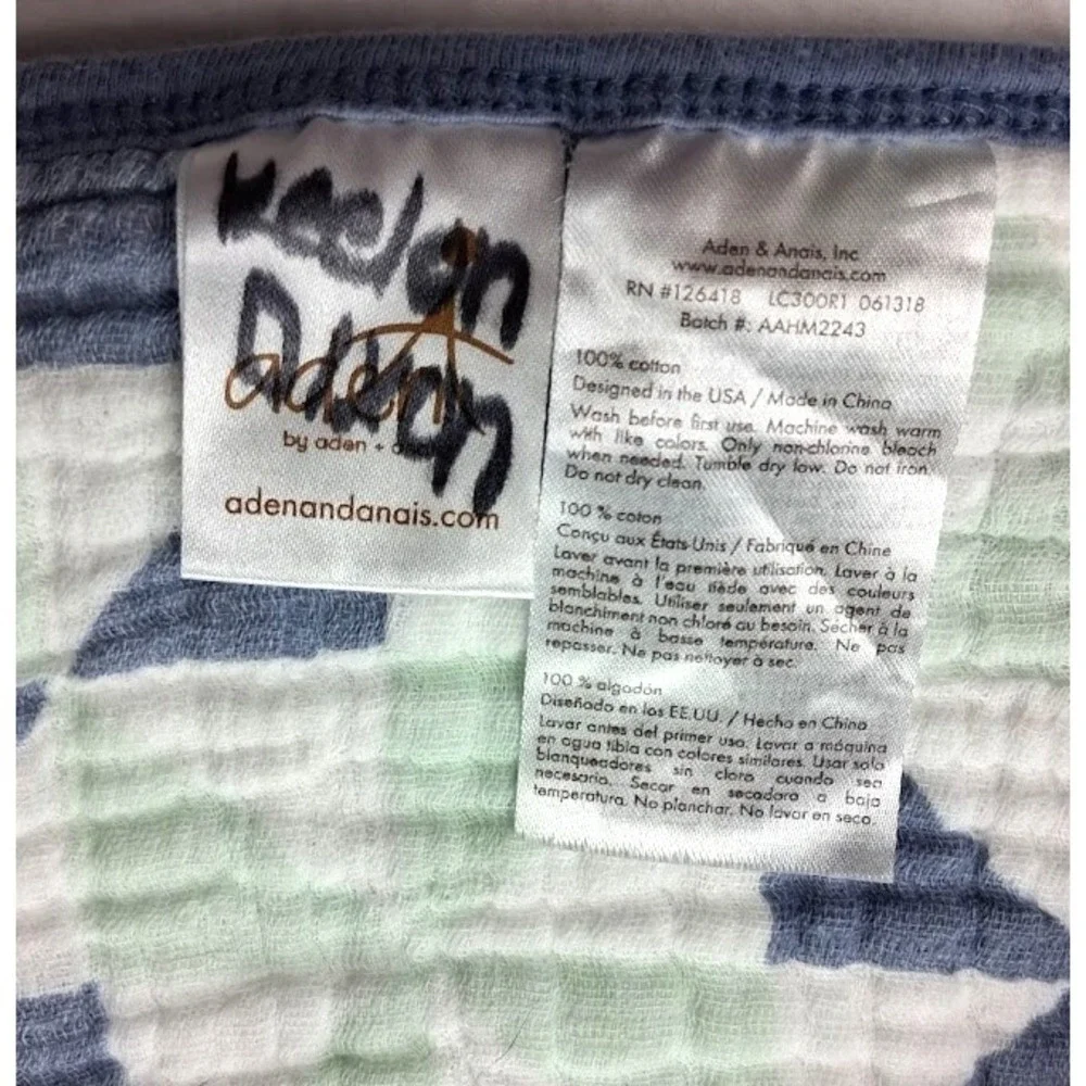 aden + anais baby boy