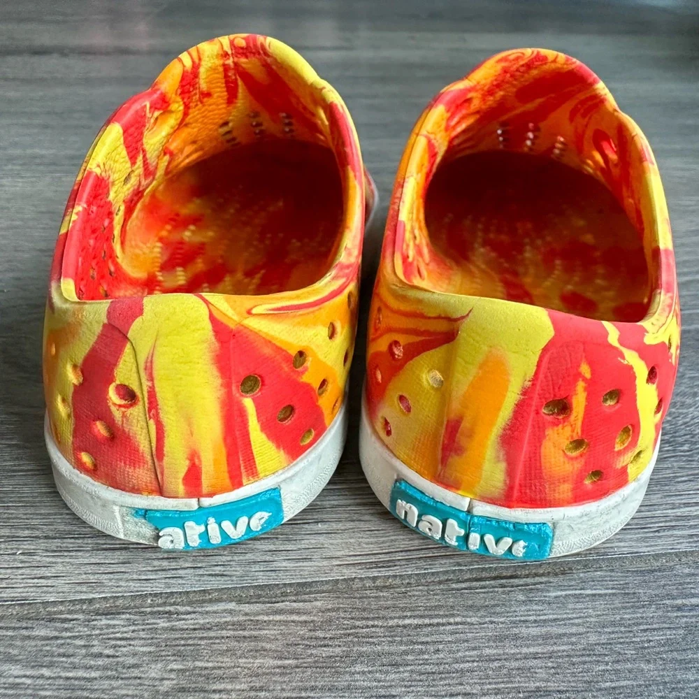 Native sneakers #tiedye dye