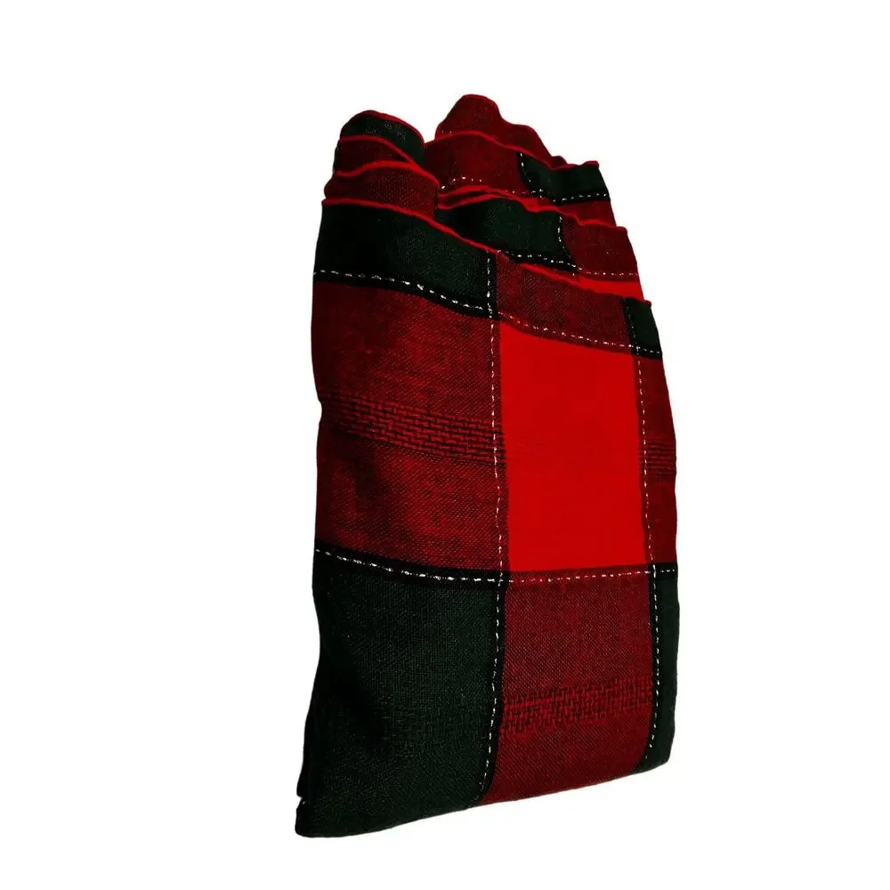 Christmas Table Cloth‎ 58”x 78”, Red, Green, Gold, Plaid, Rectangular