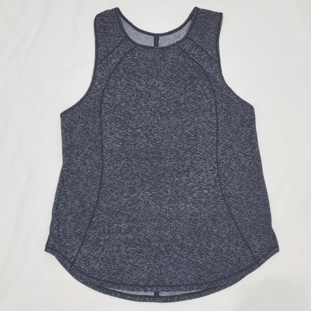 Lululemon Sculpt Tank Black White Size 8