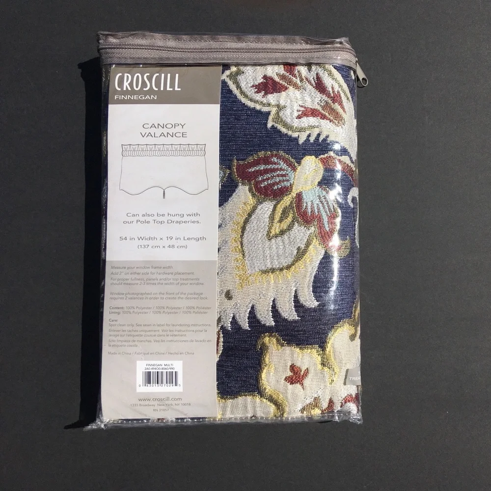 Croscill valances finnegan