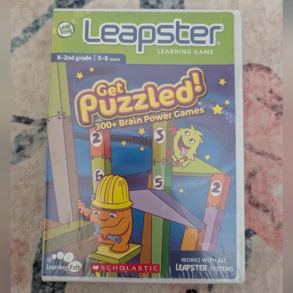 💥3/$24 Set Of‎ 2 Leapster Learning Games