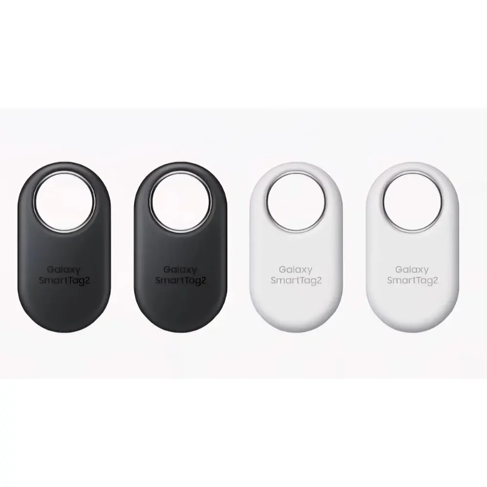 4-Pack Samsung Galaxy SmartTag2 Bluetooth Trackers Black + White - Sealed in Box