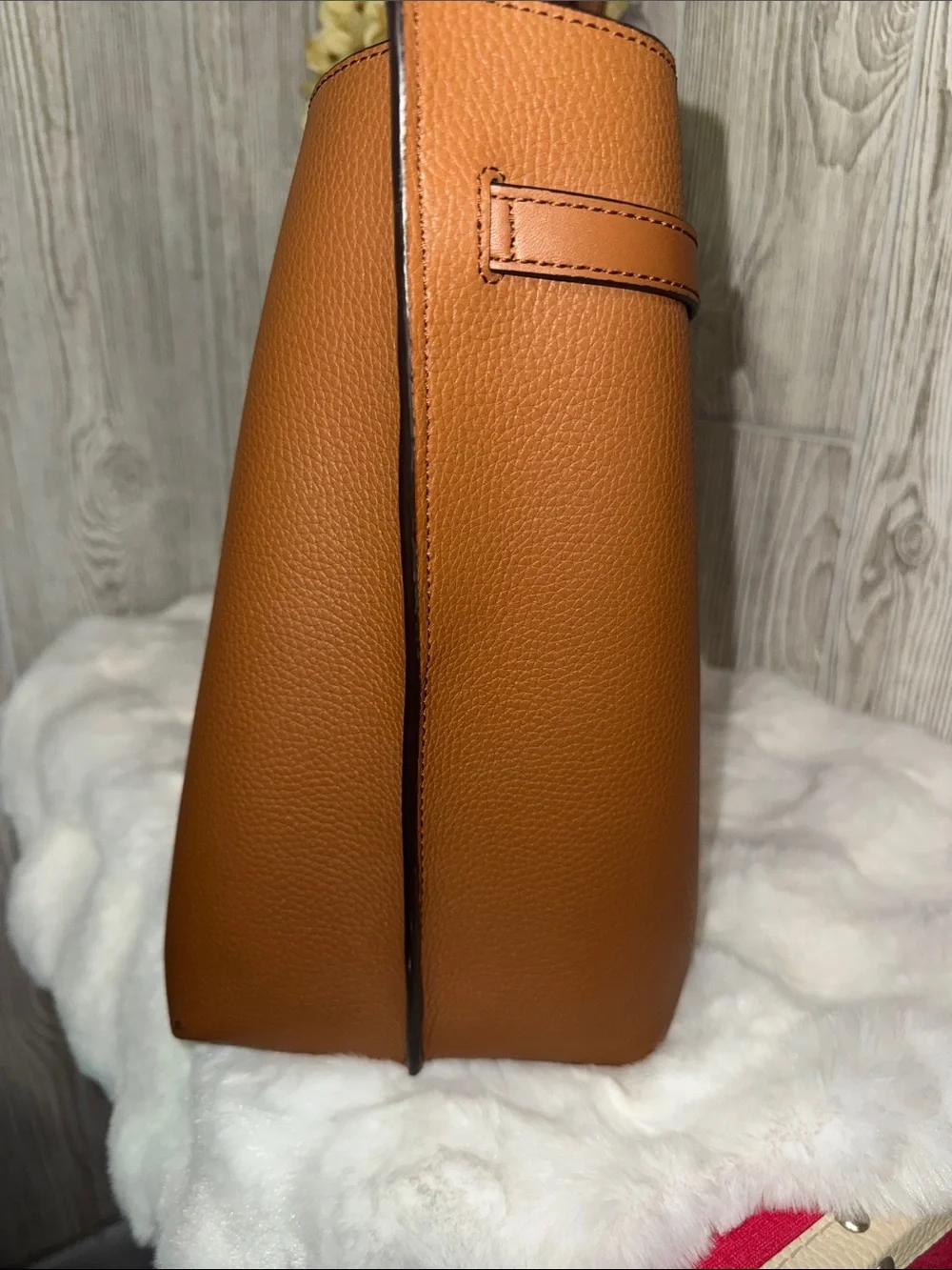 Michael Kors pebbled leather