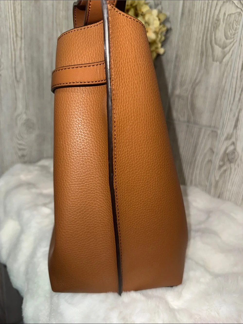 Michael Kors pebbled leather