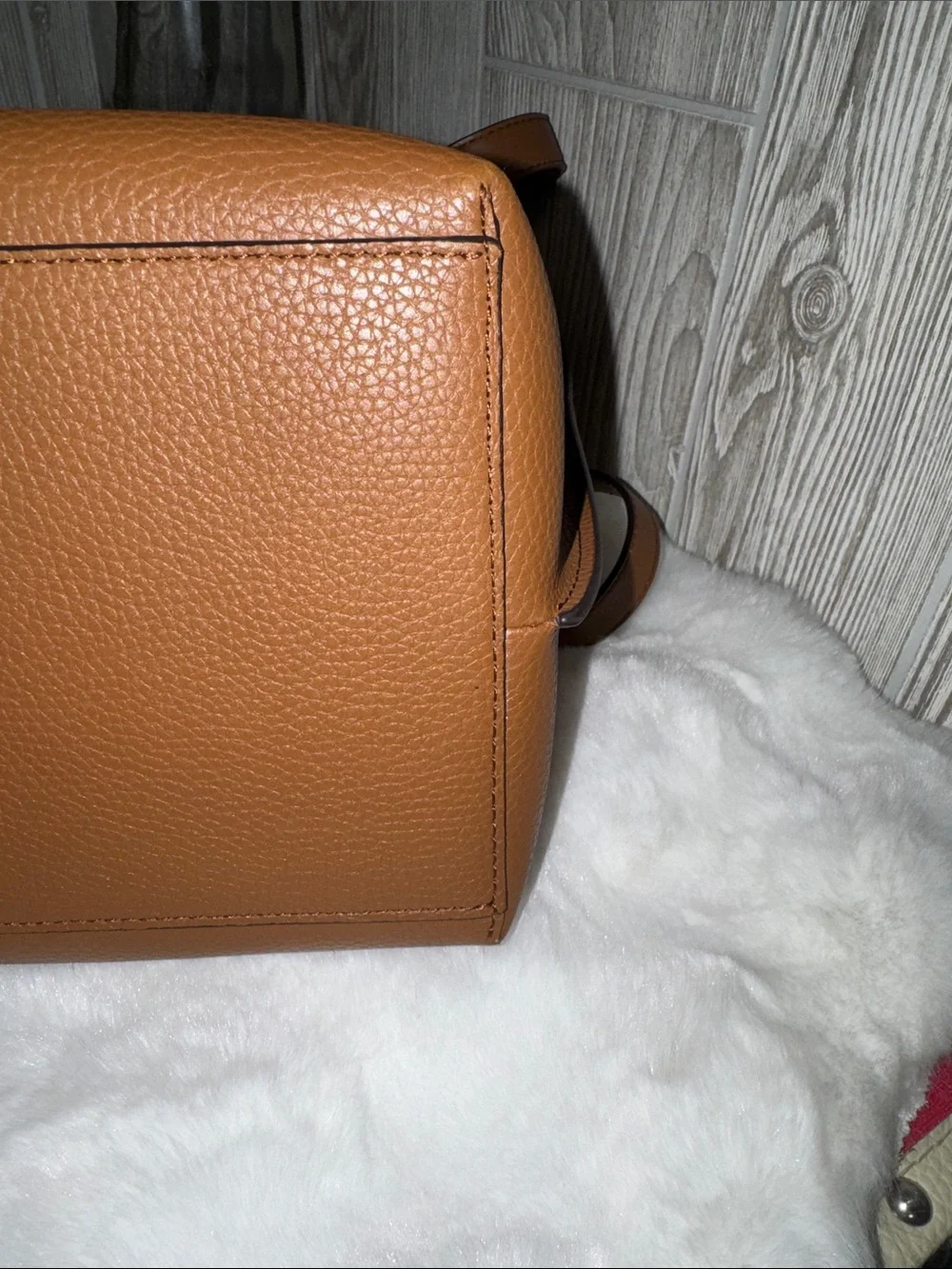 Michael Kors pebbled leather