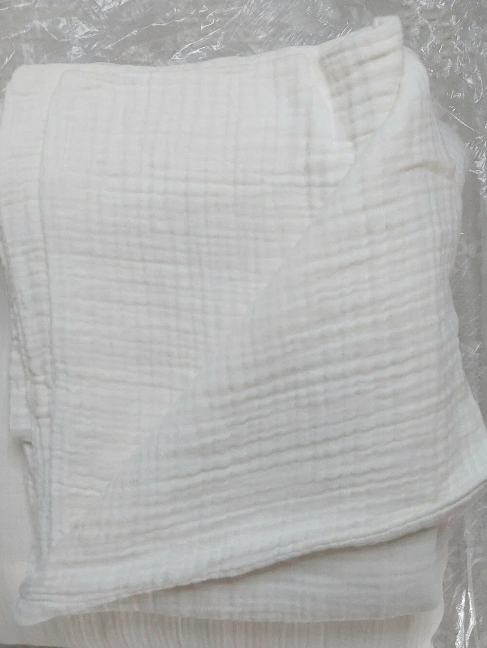 Quince Organic Cotton Airy Gauze Undyed Duvet Cover Set! King/ Cal King (756)