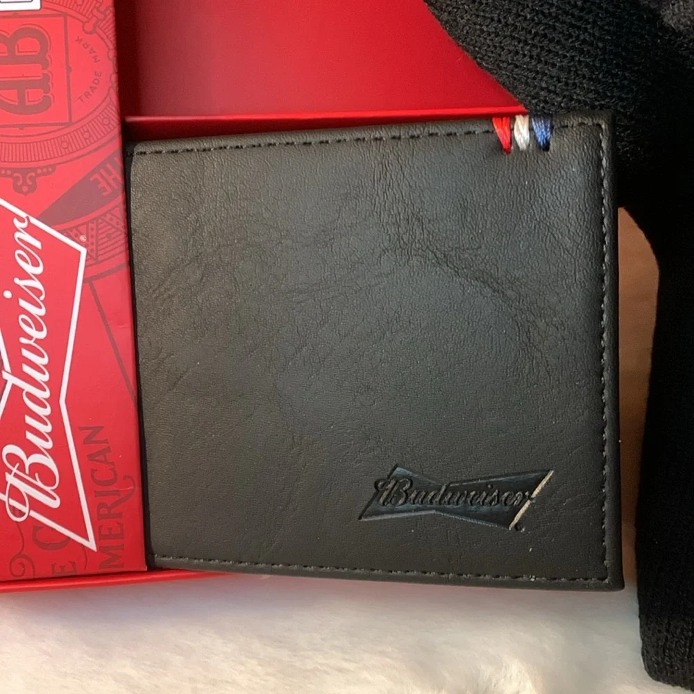 Budweiser black wallet