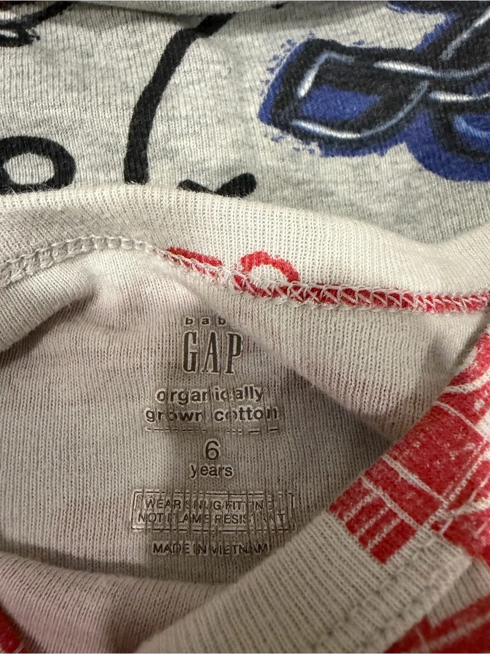 LOT OF 3 GAP Members Mark Boys PJs size 6
