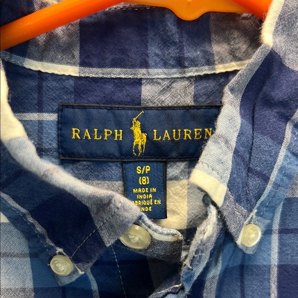 Ralph Lauren down shirt short