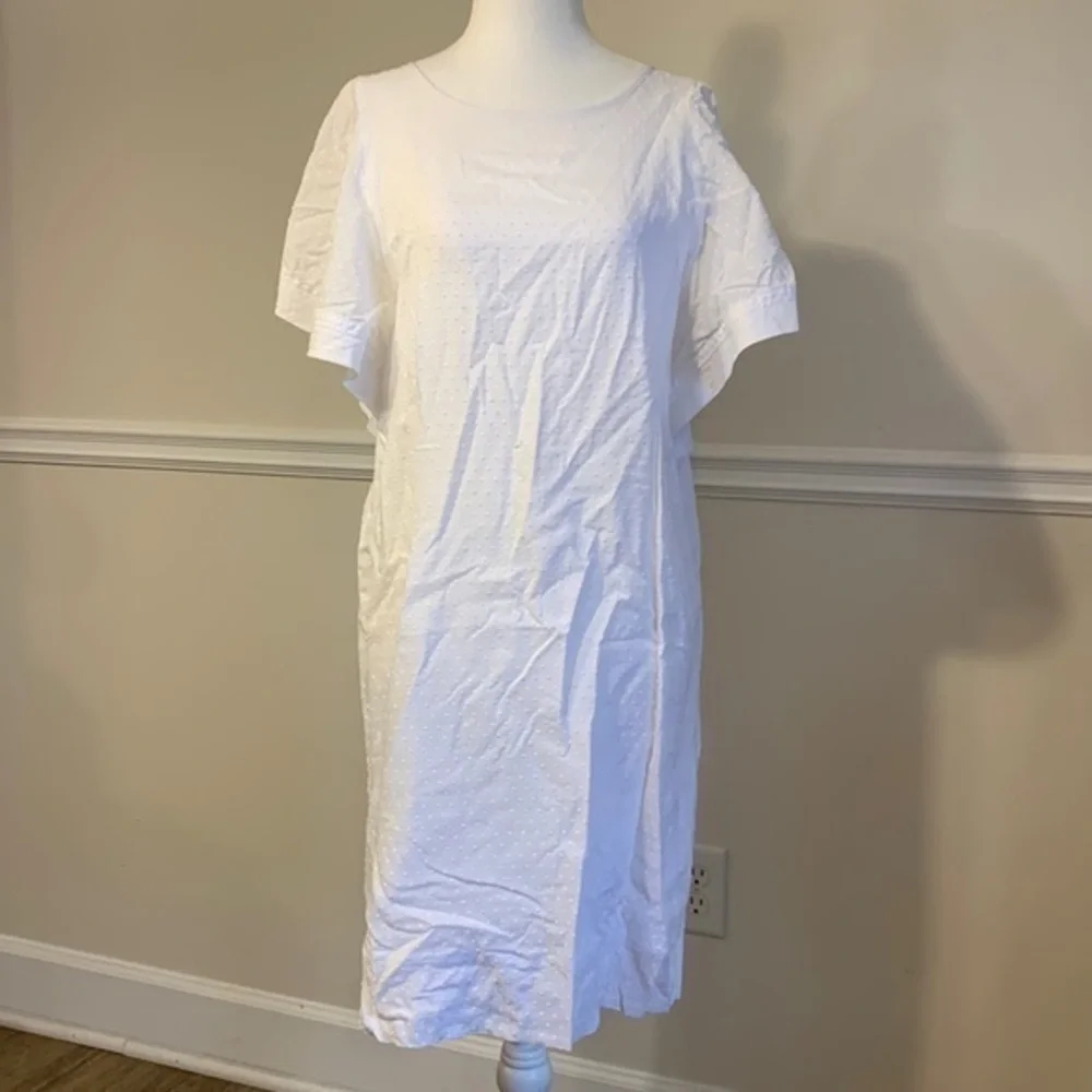 J.CREW White Dress - Size 10