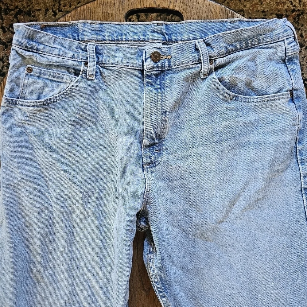 WRANGLER® FIVE STAR PREMIUM DENIM RELAXED FIT JEAN Size Men's 36x29