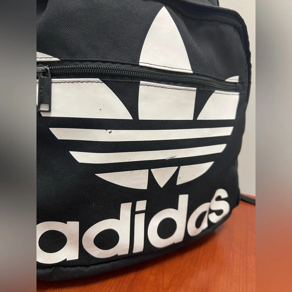 Adidas Black Backpack – Classic Trefoil Logo