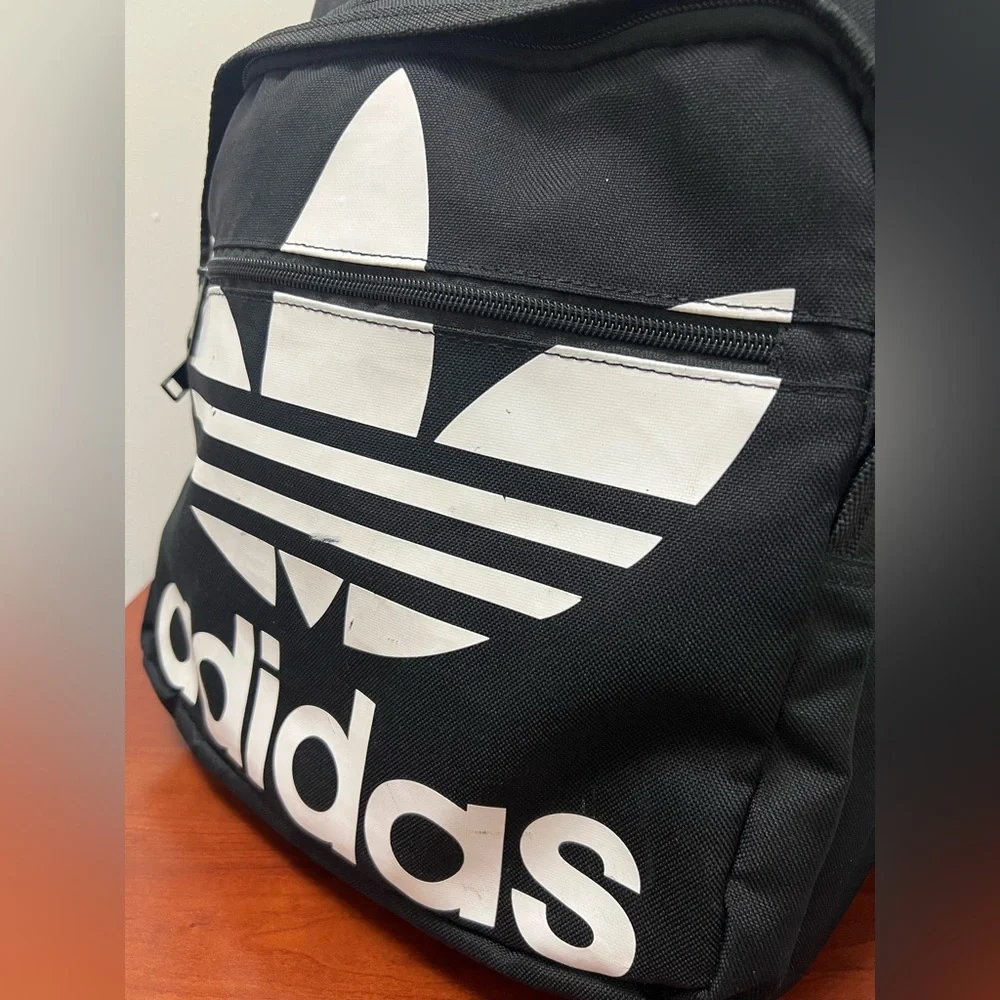 Adidas Black Backpack – Classic Trefoil Logo