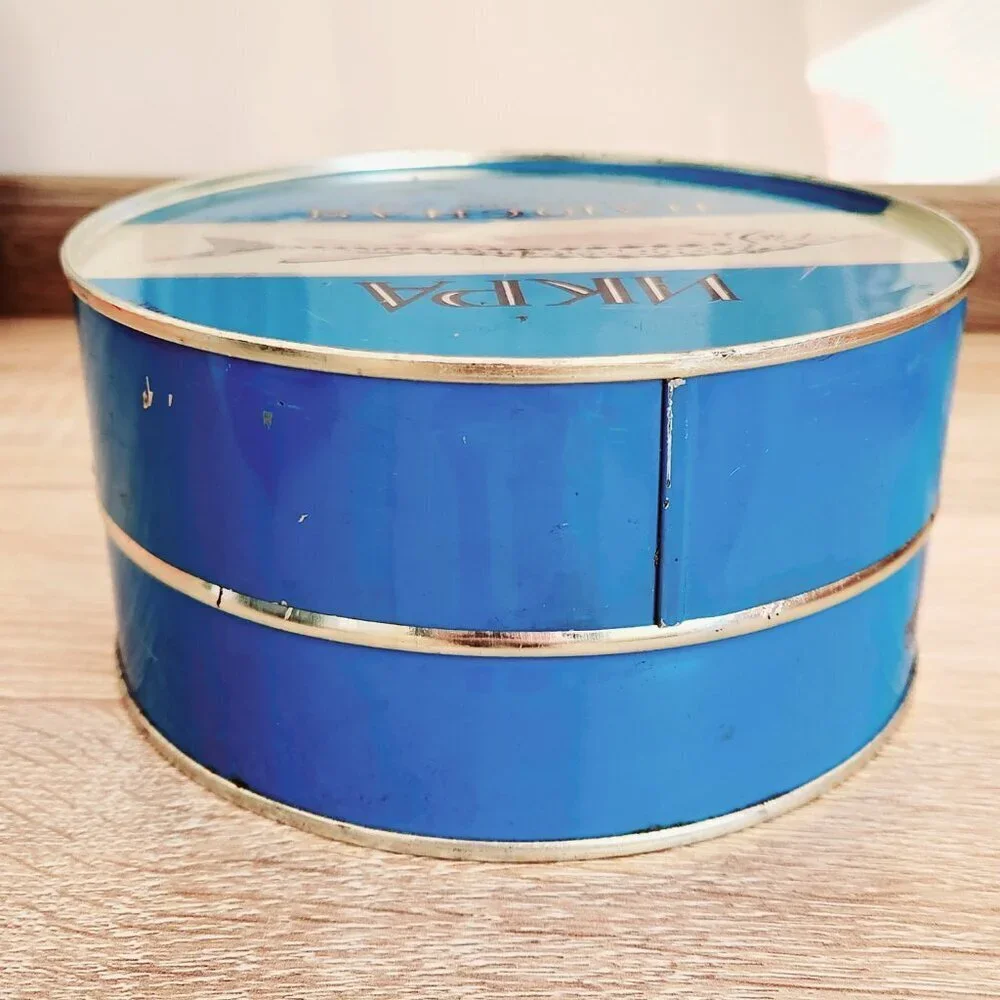 Vintage diameter union blue