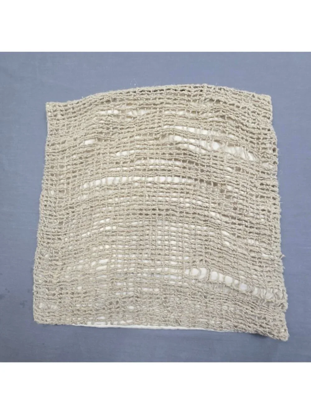 Zara Home 3 Pillow Covers Beige Cream Textured Woven Knit Boho Neutral Cotton Li