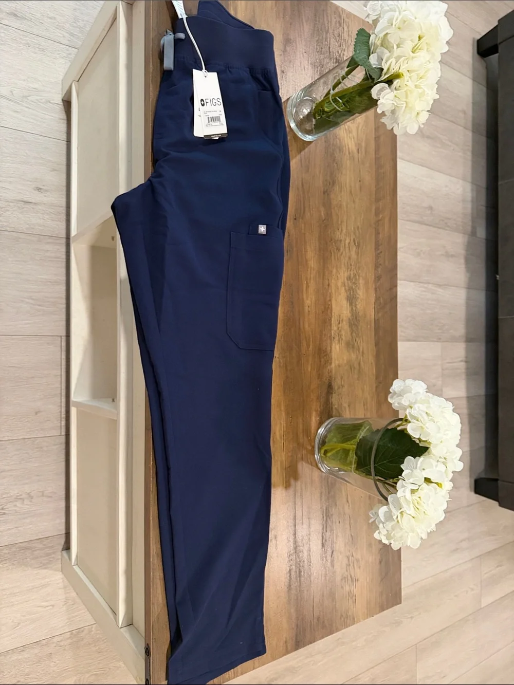 Figs tapered drawstring joggers