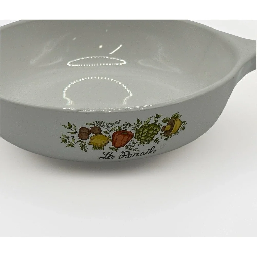VTG Corning Ware Spice of Life Le Persil Saucepan P-83-B No Lid 6.5 in