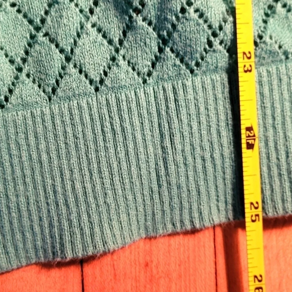 Loft Fine Knit Scoop Next Botton Down Cardigan