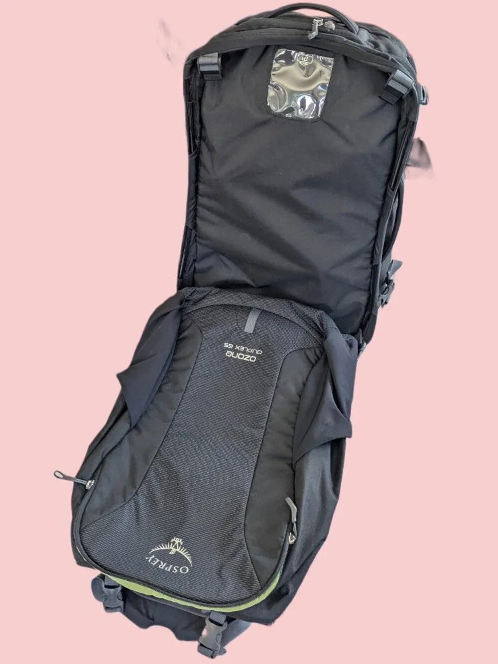 Osprey Ozone Duplex 65 - 2 packs in one