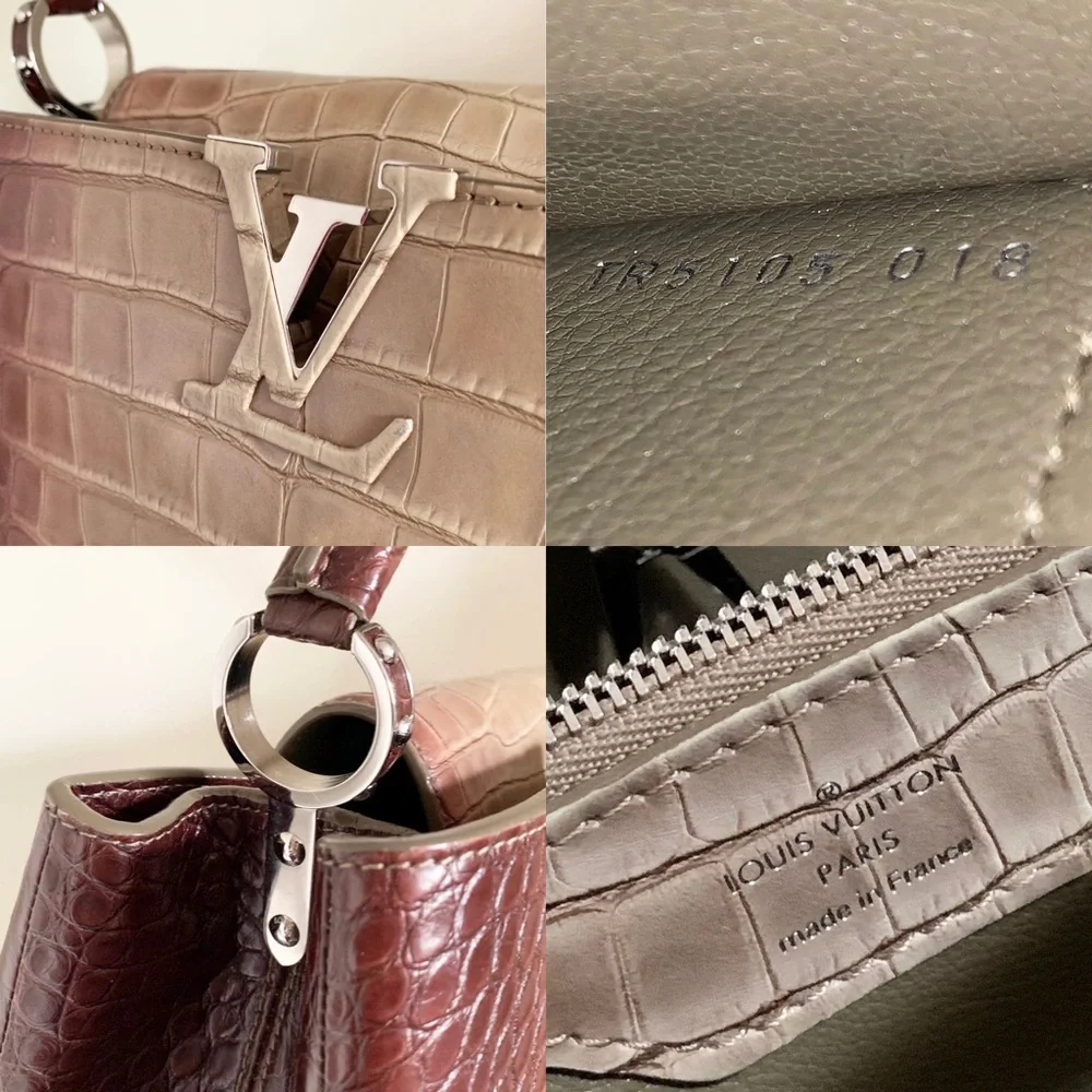 Louis Vuitton Capucines MM Alligator