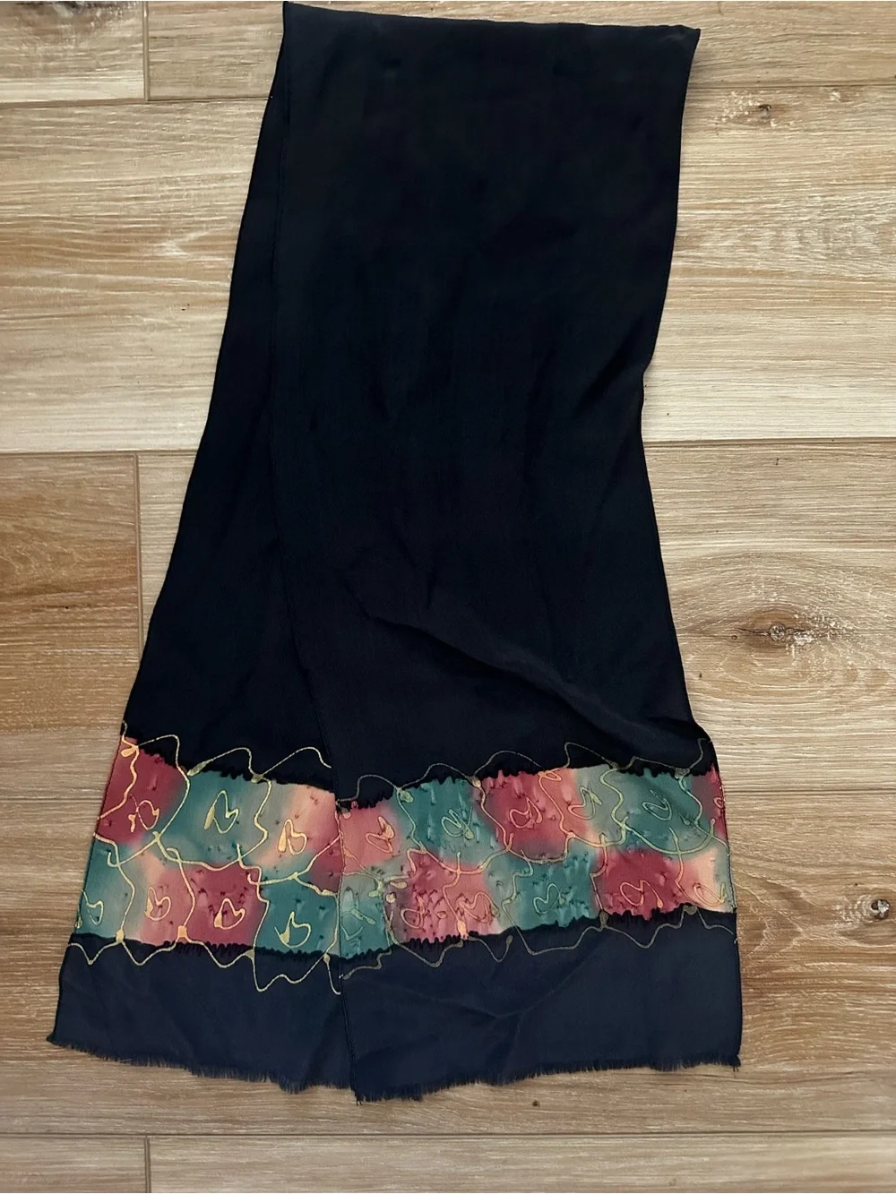 Kriska painted silk