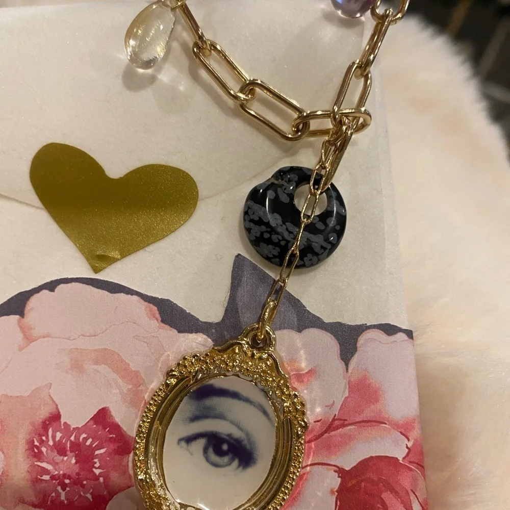 Fornasetti inspired material feel