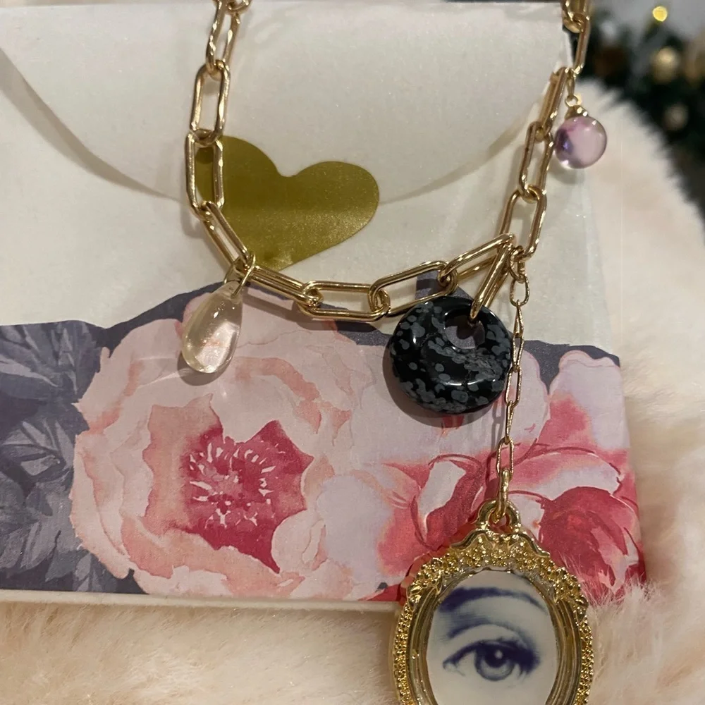 Fornasetti inspired vermeil plating
