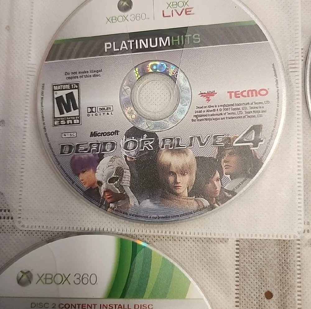 Microsoft Xbox 360 Game Disc Lot