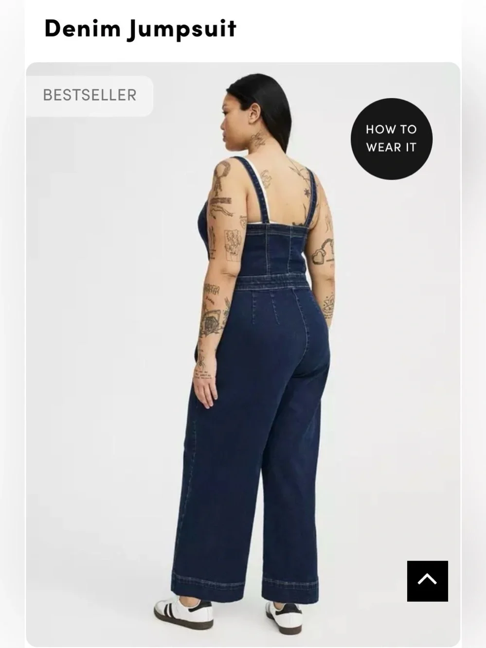 torrid Dark Blue Denim Wide-Leg Overalls size 2