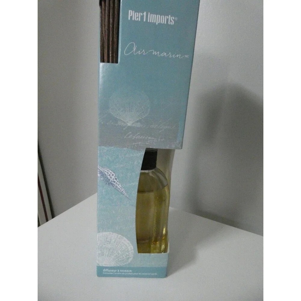 Pier 1 One New Sea Air Reed Diffuser Jasmine Lilac Gardenia 10 oz Sealed Discont