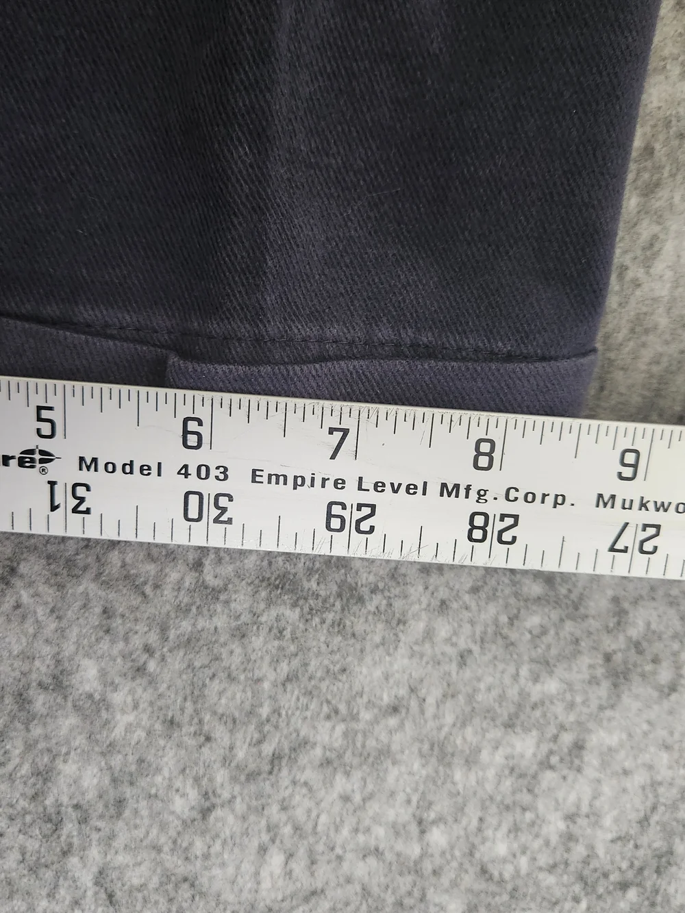 Men's Navy Linen Blend Dress Pants
