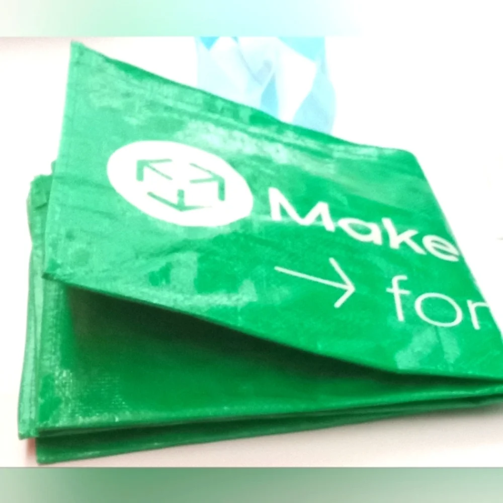 2/$18 - Reusable Tote Bag  Large Capacity Foldable Durable Handles TabCl…