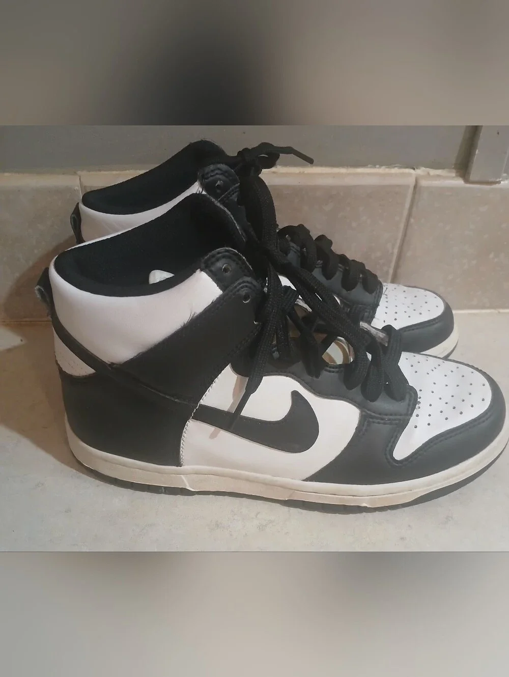 Nike Dunk High sneakers feature the iconic 