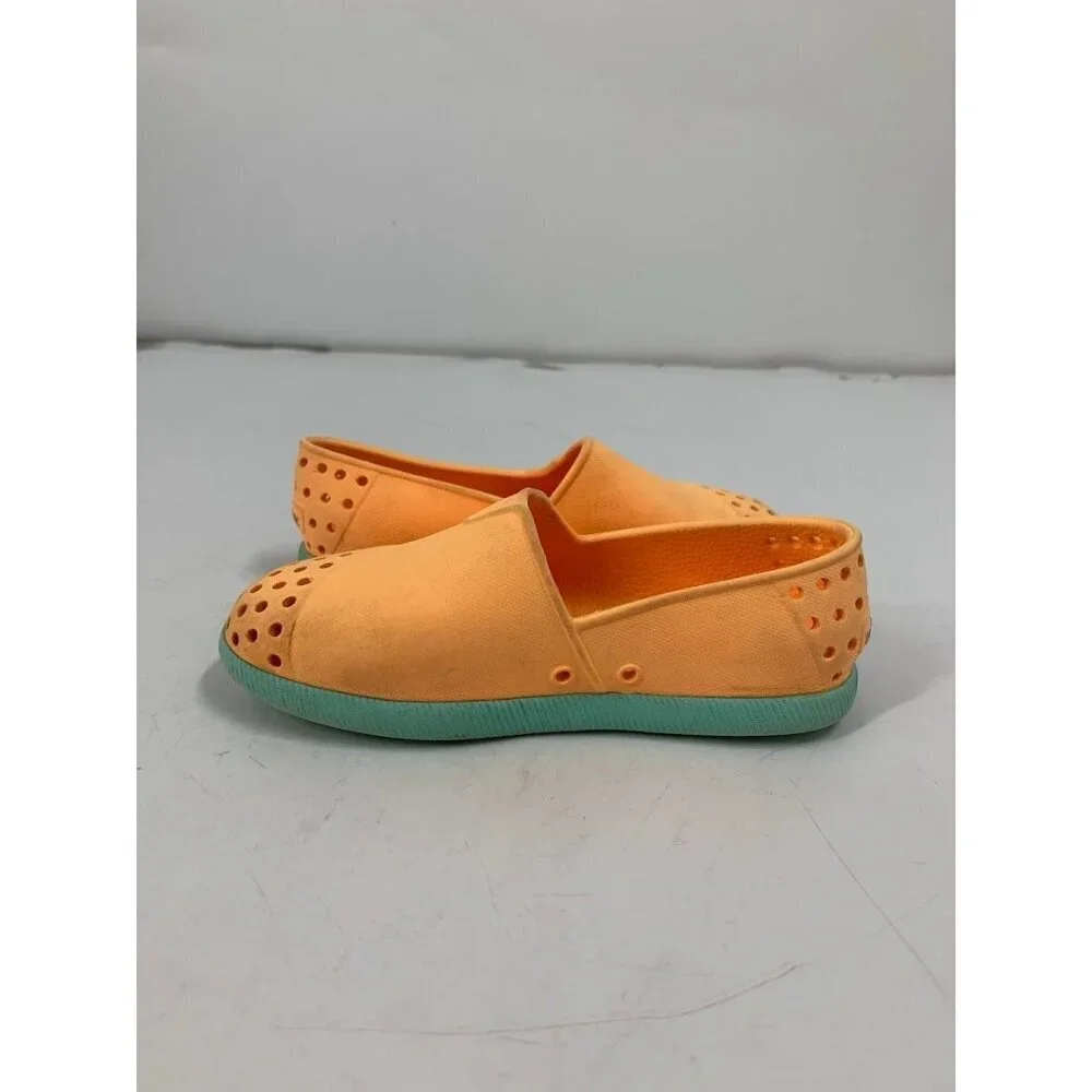 Native Girl's The Verona Slip On Flat Loafer Sage Green Neon‎ Yellow Size 9