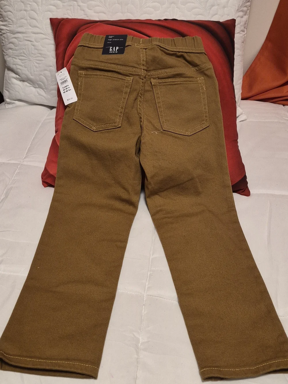 GAP Kids Brown Drawstring Waist Bottoms