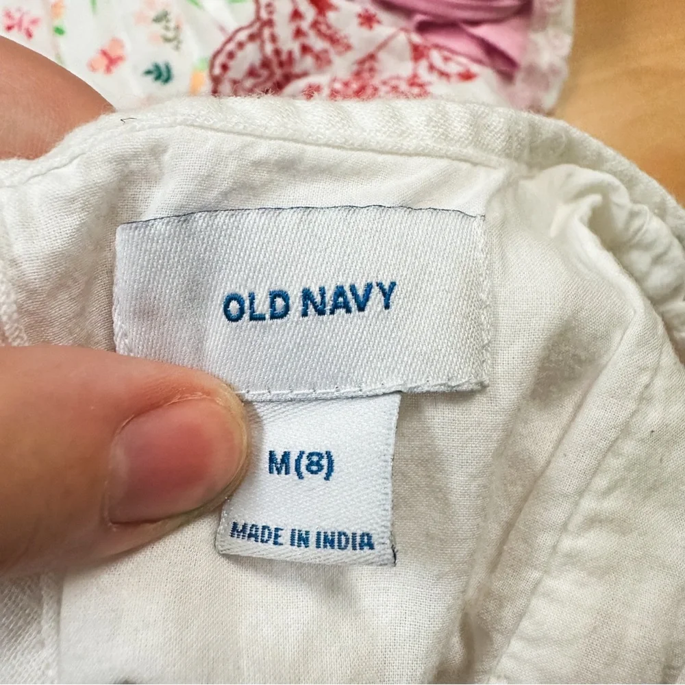 Old Navy girls white