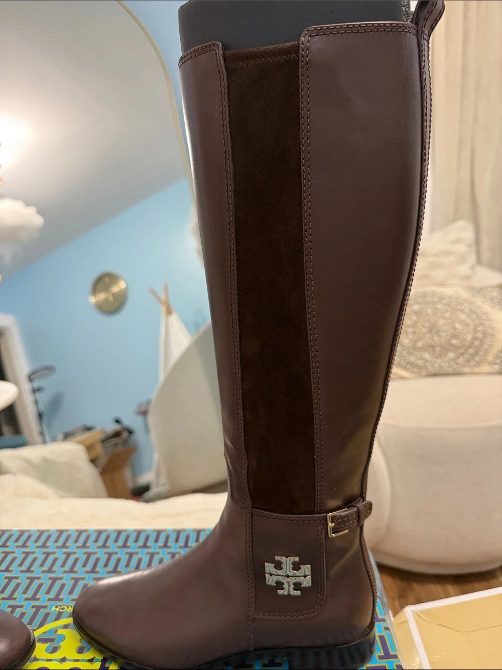 Tory Burch denim versatile low