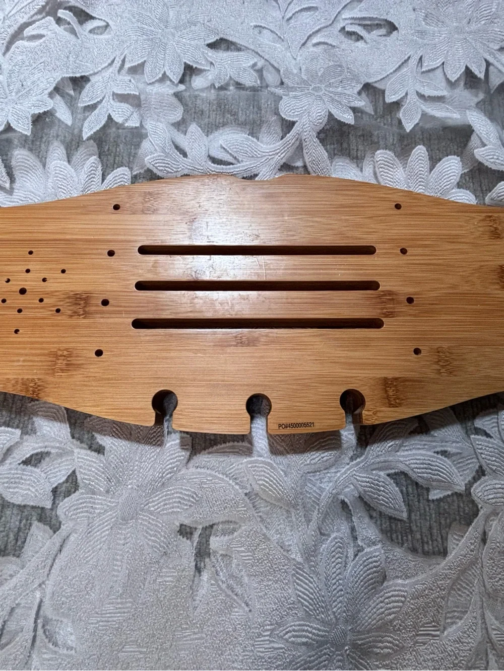 Umbra bamboo bathtub